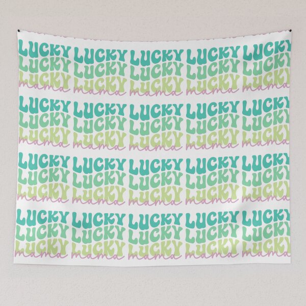 Item preview, Lucky Lucky Lucky Mama,Lucky Mommy ,St Patricks Day designed and sold by BotunPeony.