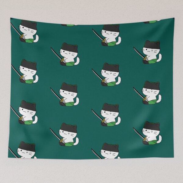 Item preview, Samurai cat designed and sold by 989-.