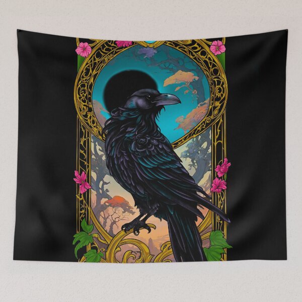 Item preview, The raven designed and sold by dtmtattoo.