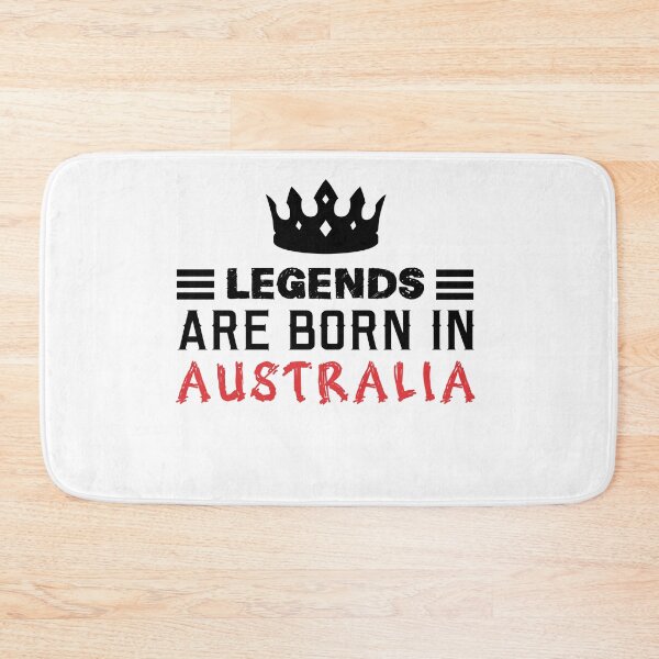 Item preview, Legends are born in Australia designed and sold by BYNDART.