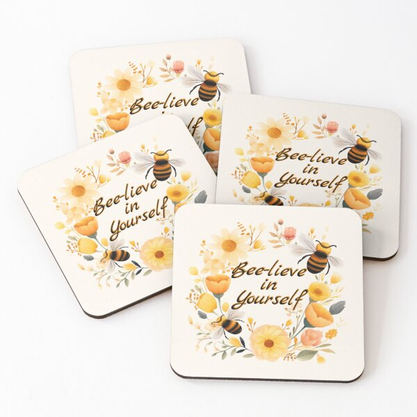 Item preview, Believe in Yourself (with bees) designed and sold by Freya-Designer.