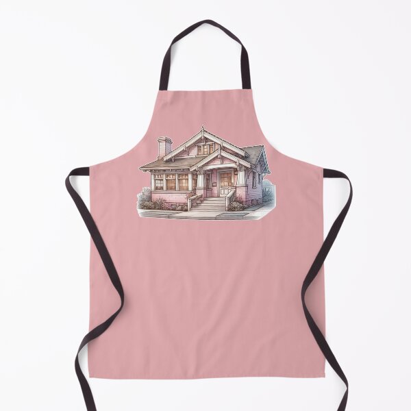 Item preview, Pink Craftsman Style House - The Smithy designed and sold by AmberRoseWrites.