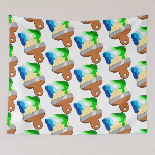 Item preview, Gay Ocean Pride Flag Paintbrush designed and sold by HarveyHandcraftsandDesigns.