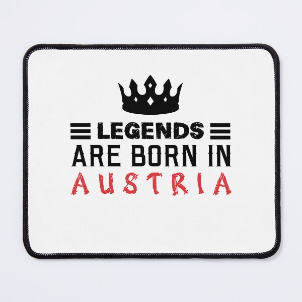 Item preview, Legends are born in Austria designed and sold by BYNDART.