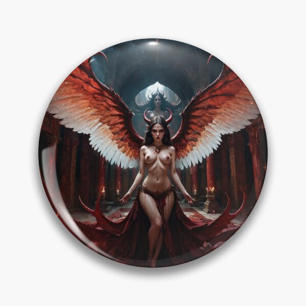 Item preview, Succubus in a Temple of Blood designed and sold by NerdscapeDC.