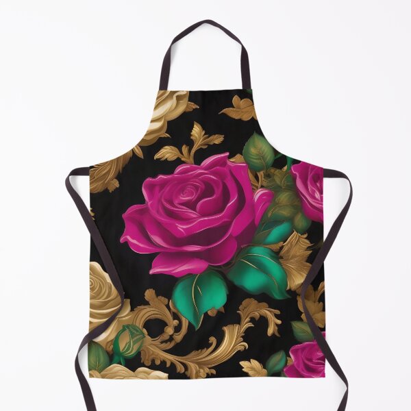 Item preview, Baroque Inspired Dark Pink Roses designed and sold by DesignsByPrnces.