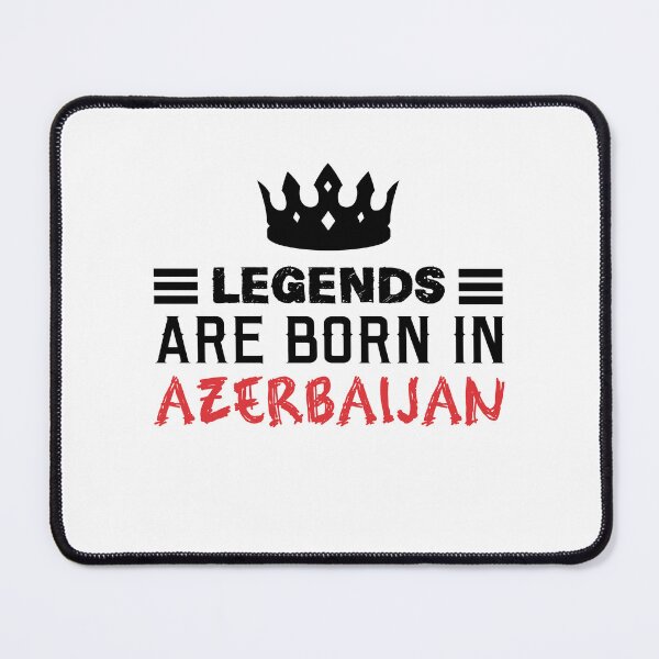 Item preview, Legends are born in Azerbaijan designed and sold by BYNDART.