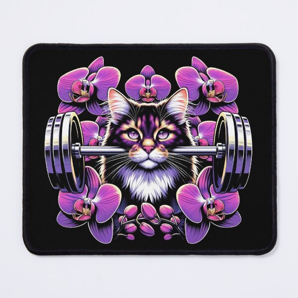 Item preview, Powerlifting Purrfection designed and sold by TrendsLook.