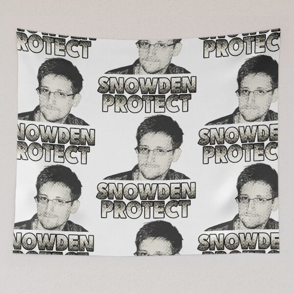 Item preview, Protect Snowden Halftone Remix designed and sold by huygenz.