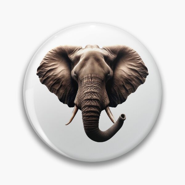 Item preview,  ELEPHANT HEAD - WHITE designed and sold by Marlon Oseguera.