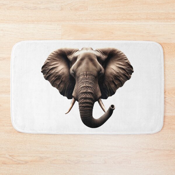 Item preview,  ELEPHANT HEAD - WHITE designed and sold by Marlon Oseguera.