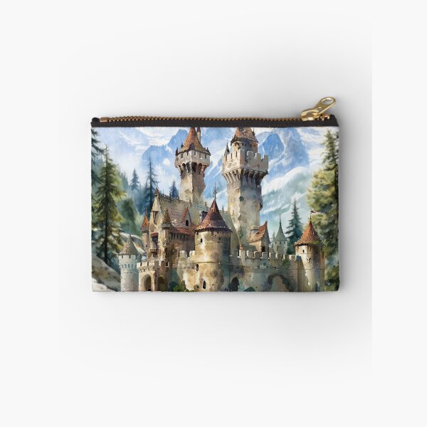 Item preview, Castle in a mountain pass designed and sold by AllYouNeed777.