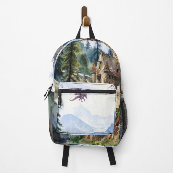Item preview, Castle in a mountain pass designed and sold by AllYouNeed777.