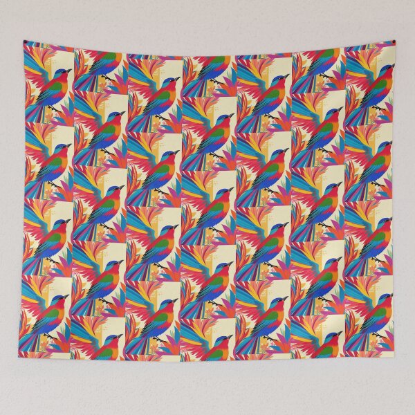 Item preview, Colorful bird designed and sold by M-Y-A-R-T-.