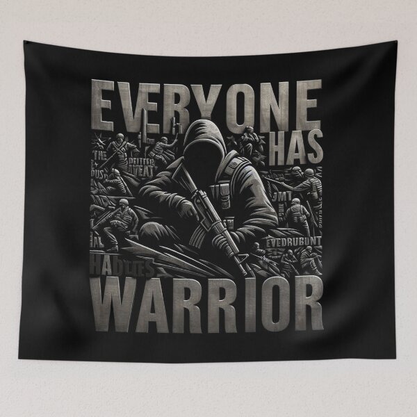 Item preview, everyone has a warrior designed and sold by CrisMor-Art.
