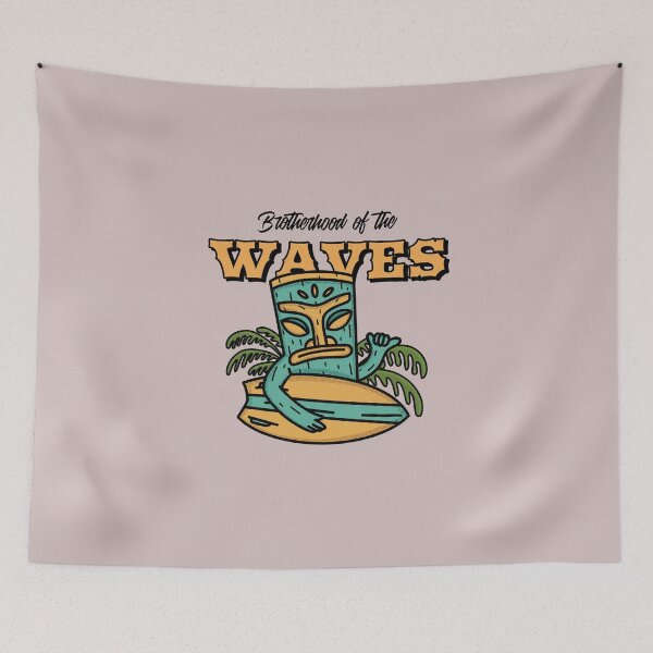 Artikelvorschau, Ich liebe es, Brotherhood of the Waves zu surfen! entworfen und verkauft von chancieteeshop.