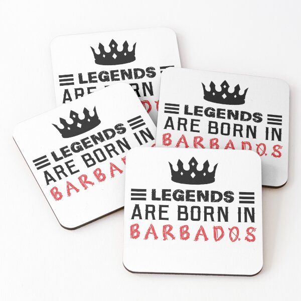 Item preview, Legends are born in Barbados designed and sold by BYNDART.