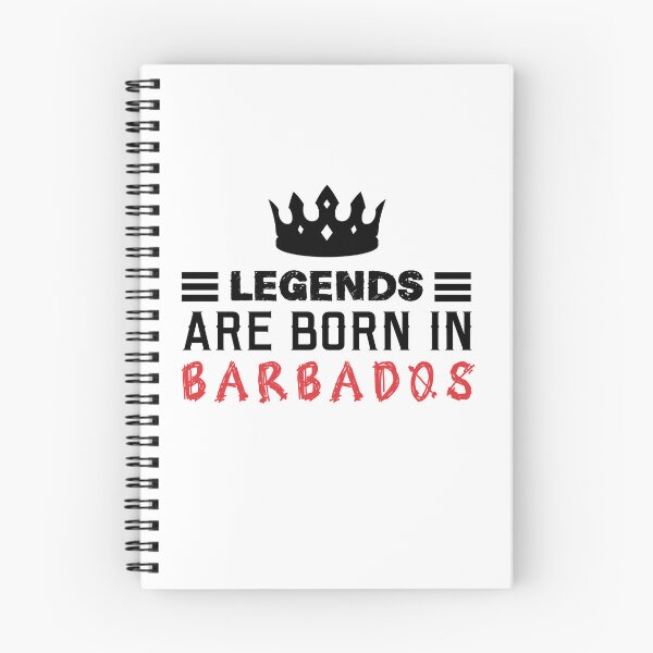 Item preview, Legends are born in Barbados designed and sold by BYNDART.