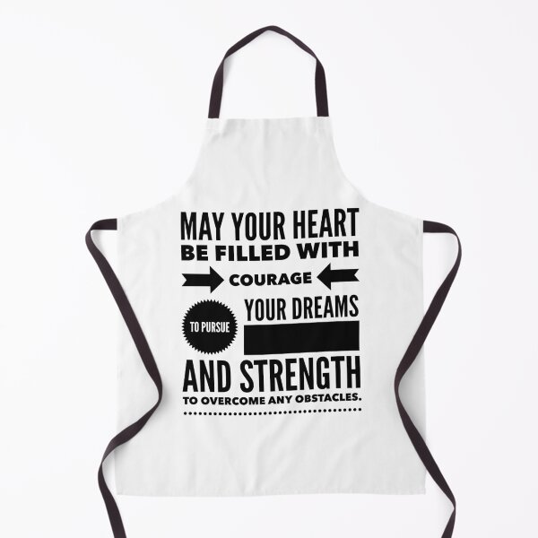 Item preview, Courageous Heart: Pursue Your Dreams, Overcome Any Obstacles and Win - Motivational Quote designed and sold by Soaring Eagle.