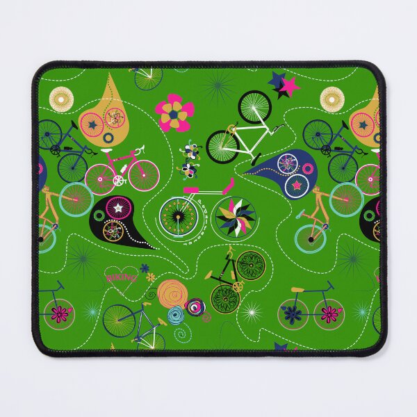 Item preview, Cycledelic Green designed and sold by Anastasia Rae Creative.