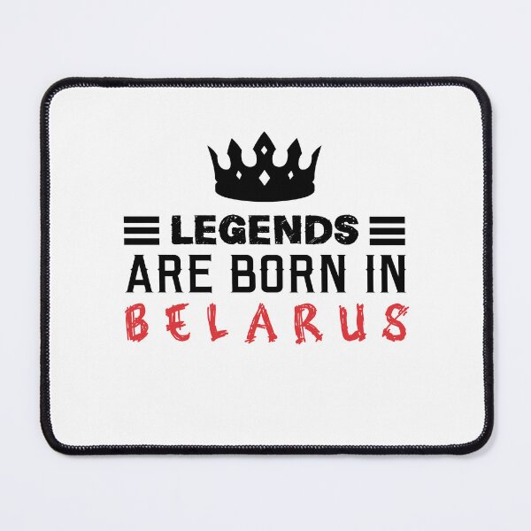 Item preview, Legends are born in Belarus designed and sold by BYNDART.