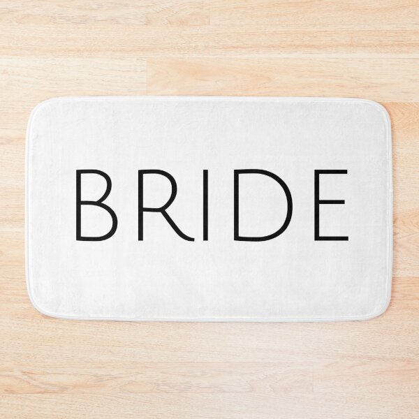 Item preview, Bride Classic Typography Black  designed and sold by OneThreeSix.
