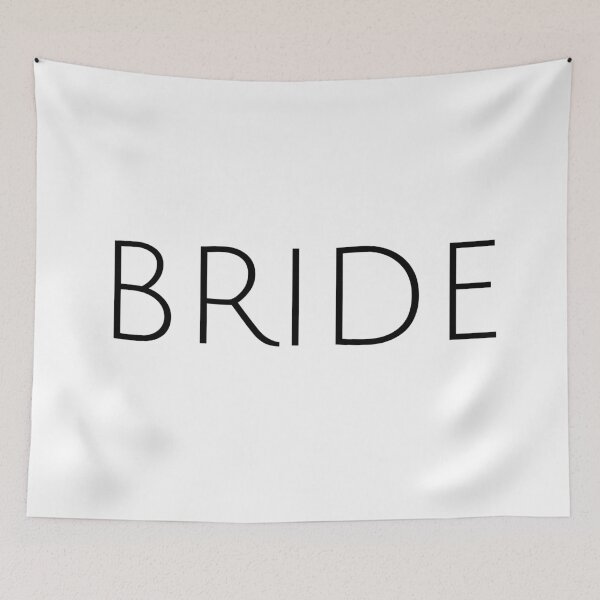 Item preview, Bride Classic Typography Black  designed and sold by OneThreeSix.