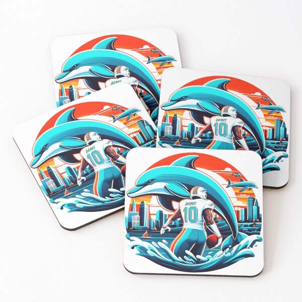 Item preview, Miami Game and Dolphins #3 designed and sold by manbaito.