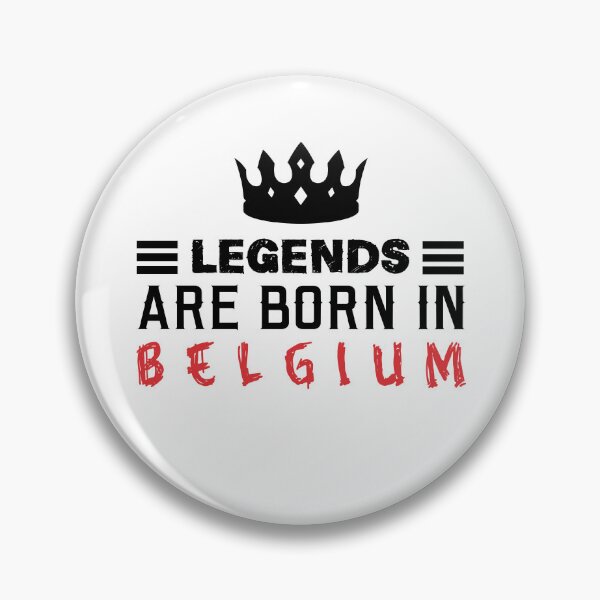 Item preview, Legends are born in Belgium designed and sold by BYNDART.