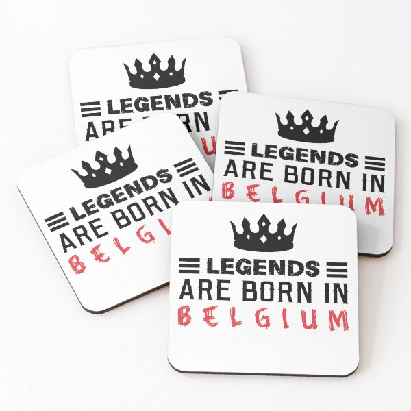 Item preview, Legends are born in Belgium designed and sold by BYNDART.