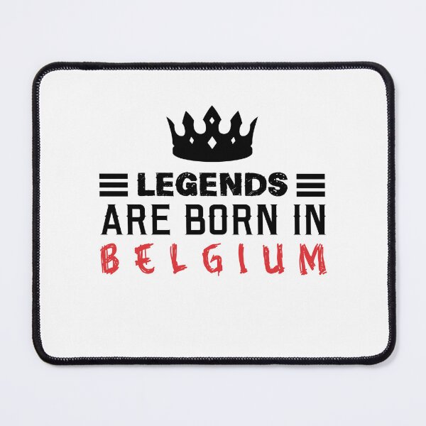 Item preview, Legends are born in Belgium designed and sold by BYNDART.