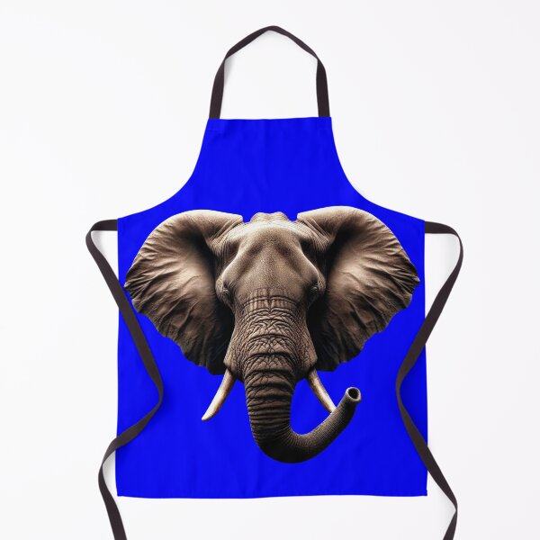 Item preview, ELEPHANT HEAD - #0000FF designed and sold by Marlon Oseguera.