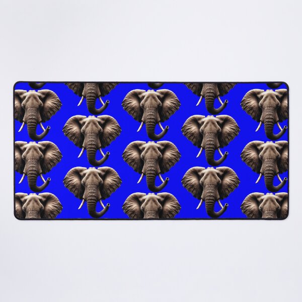Item preview, ELEPHANT HEAD - #0000FF designed and sold by Marlon Oseguera.