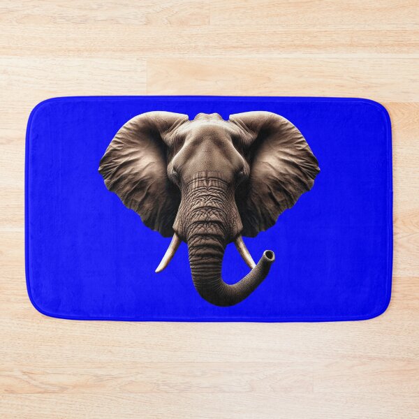Item preview, ELEPHANT HEAD - #0000FF designed and sold by Marlon Oseguera.