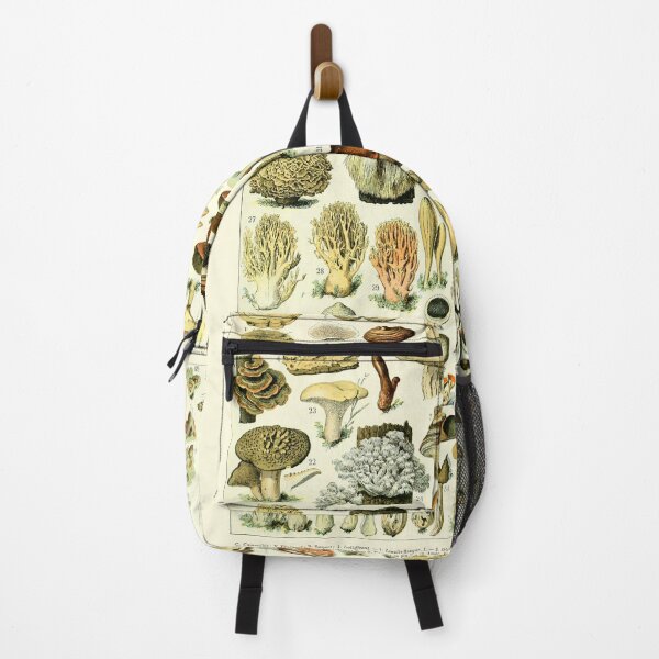 Item preview, Vintage Mushrooms poster Larousse Print Adolphe Millot designed and sold by Sintija BILIKA.