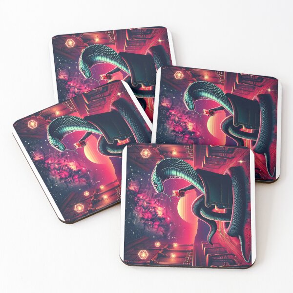 Item preview, King Cobra: Saloon Serenade Under the Red Moon designed and sold by Aidesign77.
