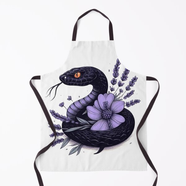 Item preview, dangerous snake in lavender designed and sold by cupipl.