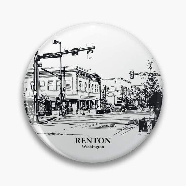 Item preview, Renton - Washington designed and sold by Lakeric Cityscapes.
