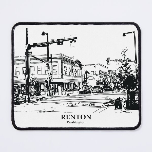 Item preview, Renton - Washington designed and sold by Lakeric Cityscapes.
