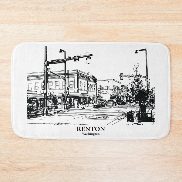 Item preview, Renton - Washington designed and sold by Lakeric Cityscapes.