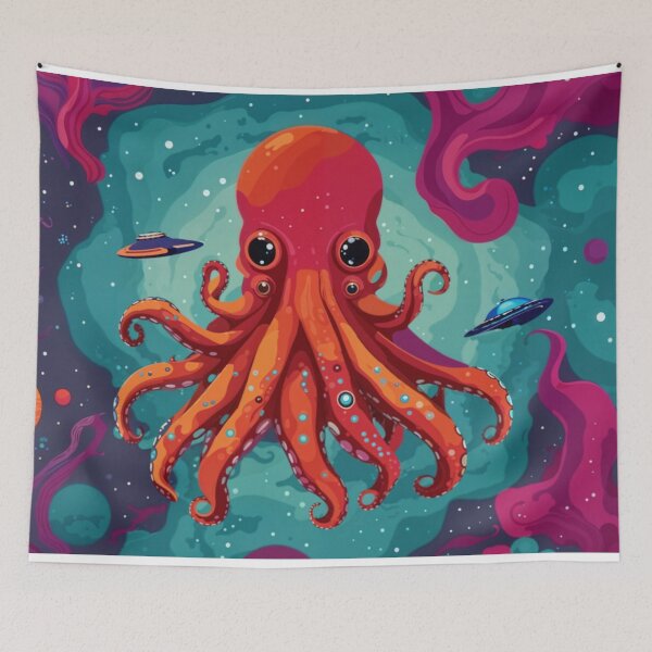 Item preview, The Almighty Octopus designed and sold by sumr8-design.