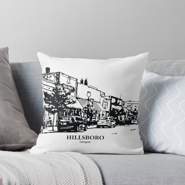 Item preview, Hillsboro - Oregon designed and sold by Lakeric Cityscapes.