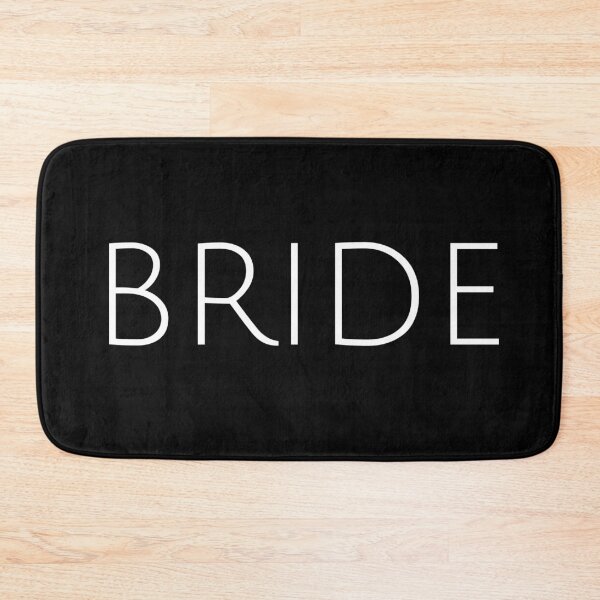 Item preview, Bride Classic Typography White designed and sold by OneThreeSix.