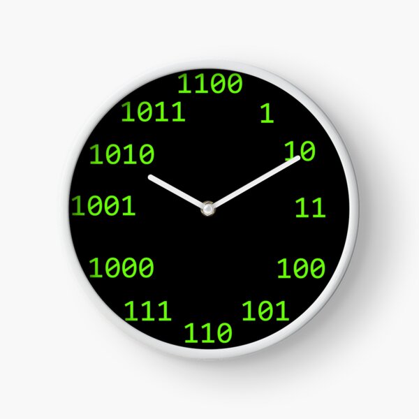 Binary Clock- Green Clock