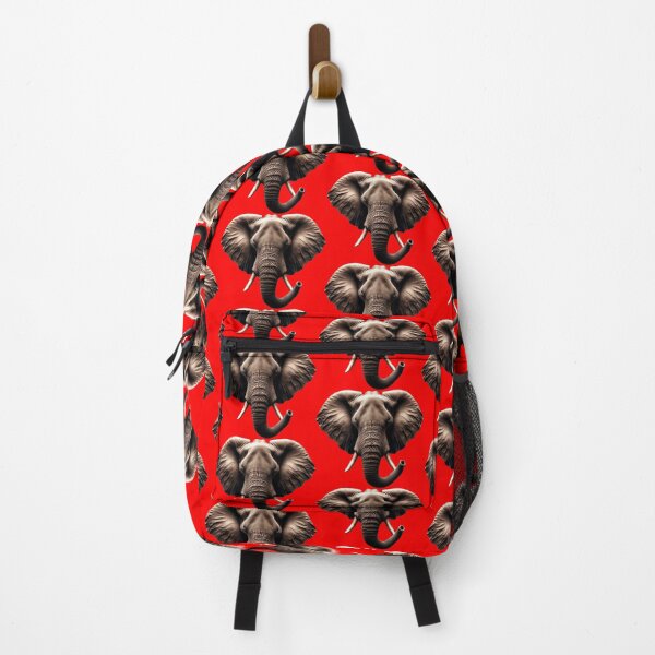 Item preview, ELEPHANT HEAD - #FF0000 designed and sold by Marlon Oseguera.