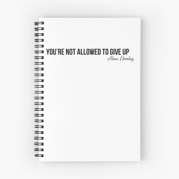 Item preview, Free Navalny Free Russian Alexei Navalny, You're Not Allowed To Give Up designed and sold by Hoahip.