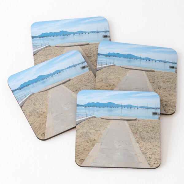 Item preview, Puerto Pollensa jetty Mallorca designed and sold by GG WALL ART.