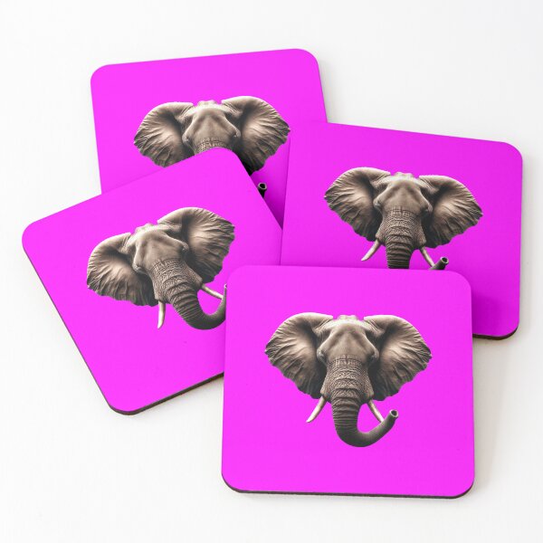Item preview, ELEPHANT HEAD - #FF00FF designed and sold by Marlon Oseguera.