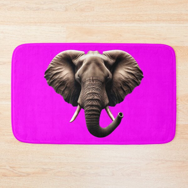 Item preview, ELEPHANT HEAD - #FF00FF designed and sold by Marlon Oseguera.