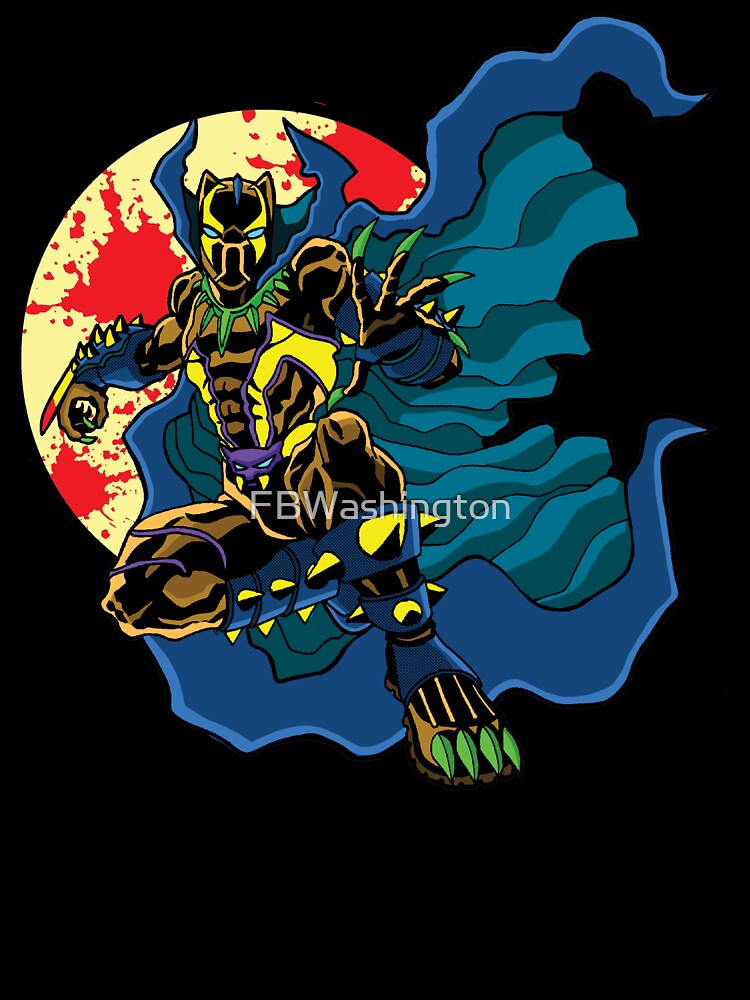 Thumbnail 7 of 7, Oversized T-Shirt, POP ART Totem Warrior designed and sold by FBWashington.